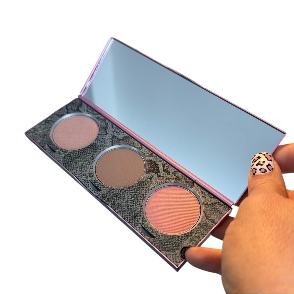 Mally Pink Makeup Palette Cosmetics Shimmer Shape Glow new cosmetics beauty